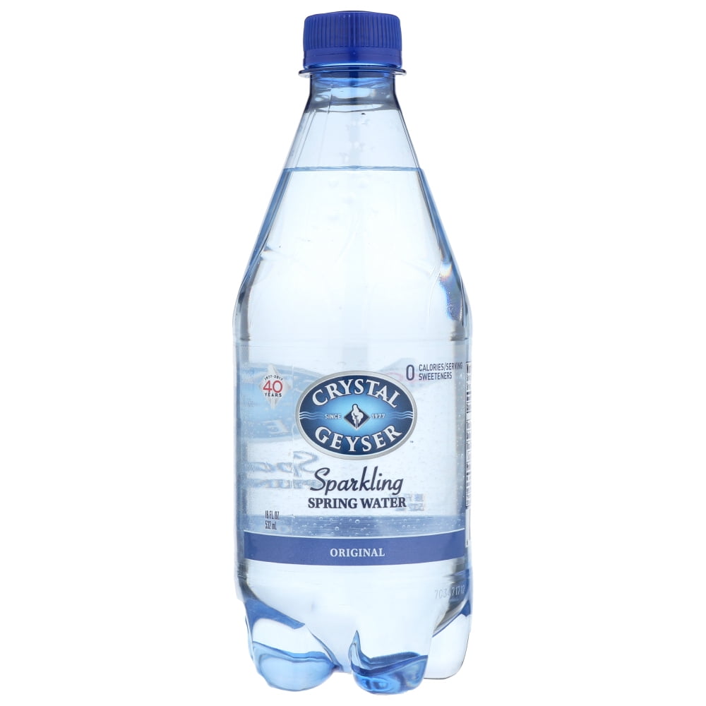 Crystal Geyser Sparkling Mineral Water, 18 Fz
