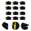 thumbnail image 3 of 12Pcs Paper Graduation Caps DIY Graduation Hats Materials Party Favors, 3 of 7