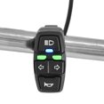 thumbnail image 2 of 3 In 1 Multifunctional Electric Bike Headlight Turn Light Horn Switch Bike Handlebar Grip Control, 2 of 8