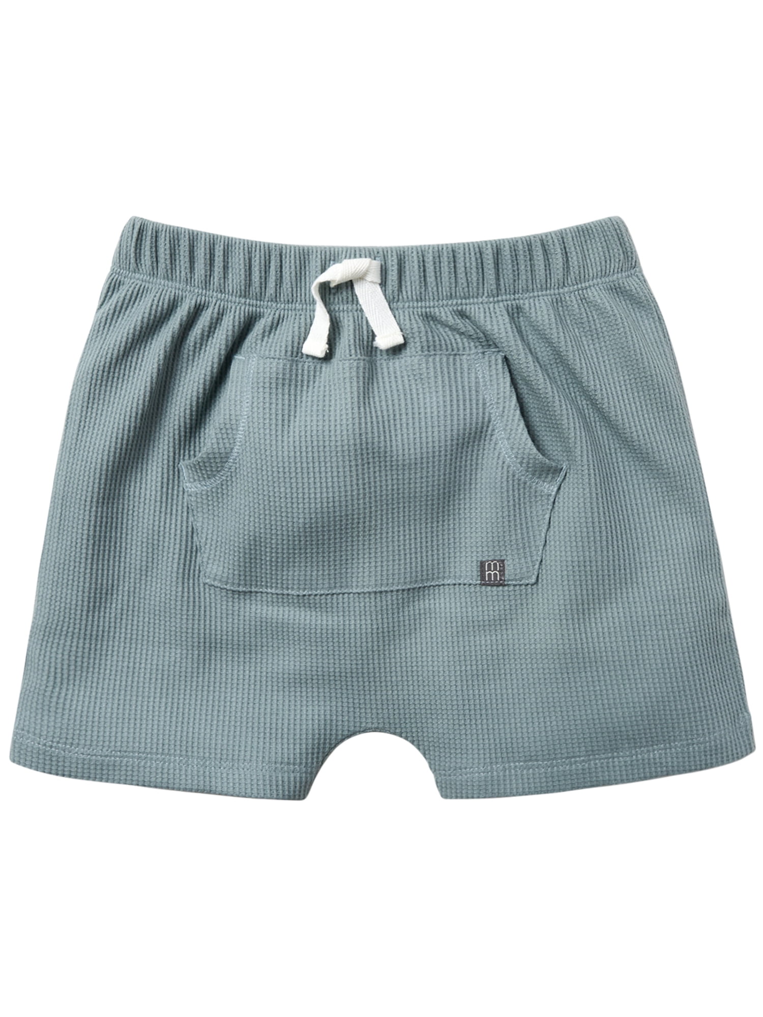 Modern Moments by Gerber Toddler Boy Organic Harem Shorts with Kanga Pocket, 3-Pack, Sizes 12 Months - 5T
