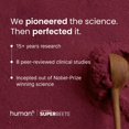 thumbnail image 2 of Suplemento Humann SuperBeets en polvo de raíz de remolacha 160 g, 2 of 9
