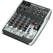 Behringer XENYX QX602MP3 Premium 6-Input 2-Bus Mixer w/ XENYX Mic Preamps, British EQs, MP3 Player & Multi-FX