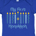 thumbnail image 4 of Inktastic 1st Hanukkah Candles Boys or Girls Baby Bodysuit, 4 of 5