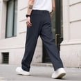 thumbnail image 3 of GINGTTO Men's Dress Pants Loose Fit Slacks for Men, 3 of 7