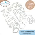thumbnail image 2 of Set de accesorios de otoño Elizabeth Craft, 19 unidades, para manualidades, 2 of 9