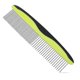 thumbnail image 1 of Dog Comb, Cat Comb For Removes Tangles And Knots, With Wide&narrow Stainless Steel Teeth, With Anti-slip Comfort Grip Handle,(1 pc), 1 of 5