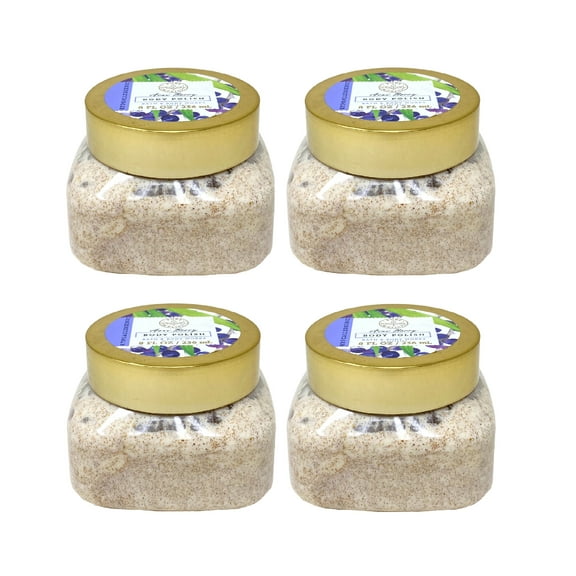 Bath & Body Works 4 Pack Acai Berry Body Polish Set - 8 fl oz / 236 mL each
