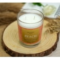 thumbnail image 5 of Veedint Candle, 8 oz, Peach Scented Jar Candle with 24 Hour Burn Time, 5 of 8
