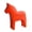 Red, variant on simhoa Swedish Dala Horse Figurine Collectible for Table Centerpiece Holiday Office Red