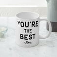 thumbnail image 5 of CafePress - You're The Best Mug - 20 Oz White Ceramic Mega Mug, 5 of 5