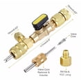 thumbnail image 1 of Herramienta de extracción R410A R22 R404A R12 R32 para núcleo de válvula HVAC, 1 of 6