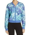 thumbnail image 3 of Adidas Womens Printed Cropped Athletic Jacket Multi XS, 3 of 4