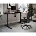 thumbnail image 4 of Realspace® Koru Electric 59"W L-Shaped Height-Adjustable Standing Desk with Integrated Power & Charging, Espresso Oak, 4 of 9
