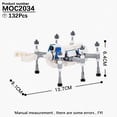 thumbnail image 1 of MOOXI Most Complete Space Wars Droid Spider Bot Sentry Adult Building Block Set MOC Brick Model Kit DIY Diorama Toy For Boy Gift,MOC2034, 1 of 13