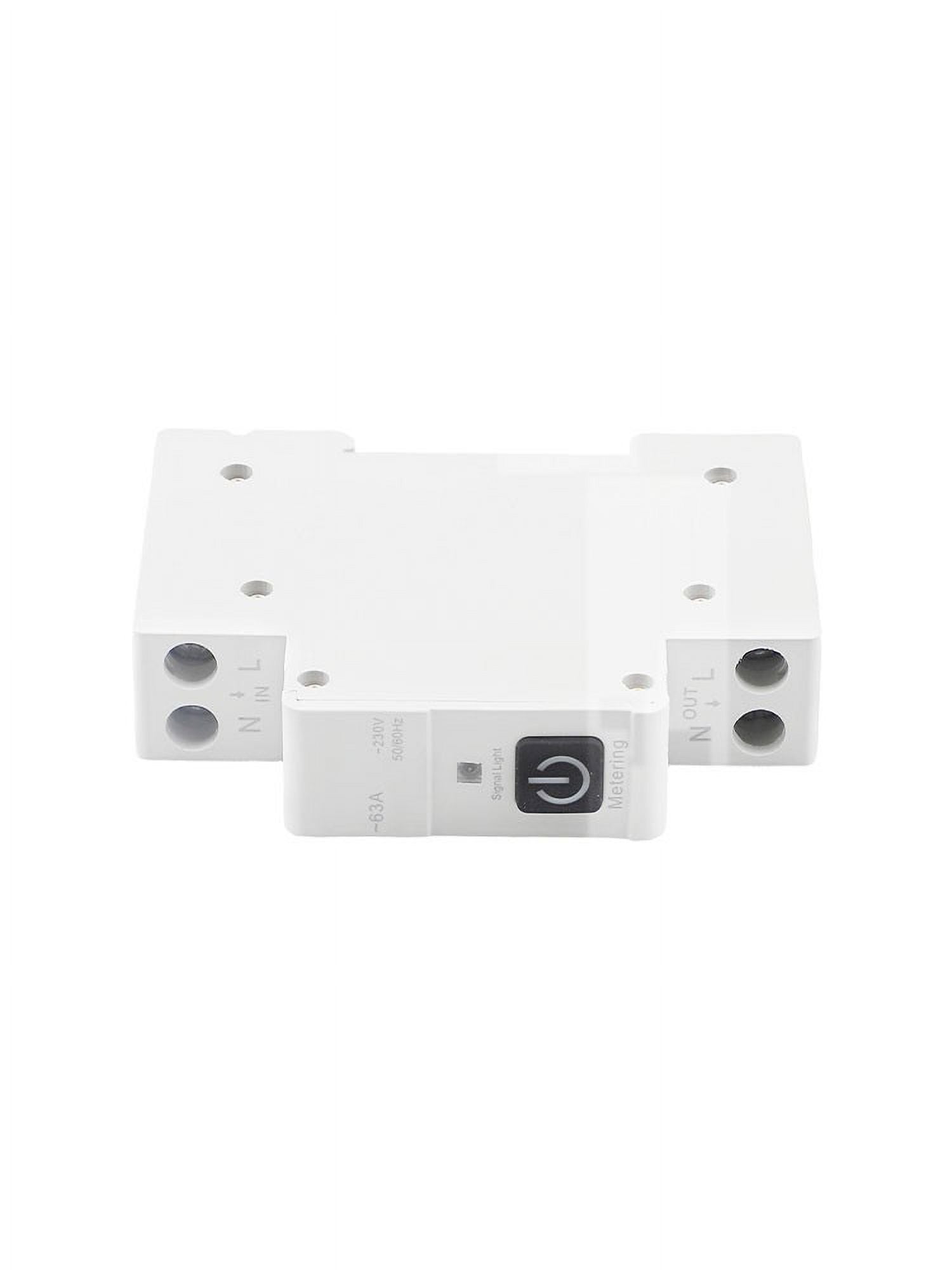 Clupup For Tuya for Zigbee Circuit Breaker for Din Rail Control Switch with metering