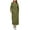 Army Green-03, variant on Women's Plus Size Maxi Hoodie Dress, Long Sleeve Pullover Loose Fit Sweatshirt Dress, S-5XL