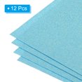 thumbnail image 3 of Unique Bargains Soft Felt Sheets Glitter Light Blue 11.8 x 7.8 Inch 12 Pcs, 3 of 6