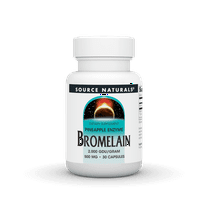 Source Naturals Pineapple Enzyme Bromelain - 2,000 GDU/GRAM - 500mg - 30 Capsules