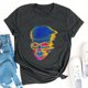 thumbnail image 2 of Camiseta holgada de manga corta con estampado de mueca retro para hombre y mujer Pompotops hfajkhk139167, 2 of 8