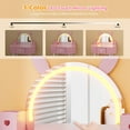 thumbnail image 2 of JOYMOR Kids Vanity Table and Chair Set, Rabbit Style, Touch Screen 3-Color LED Lighted Mirror, Suitable for Ages 3+, 2 of 7