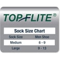 thumbnail image 4 of Top Flite Seamless Toe No Show Socks, Khaki, (L) W 9-12 / M 9-13, 2 Pair, 4 of 4