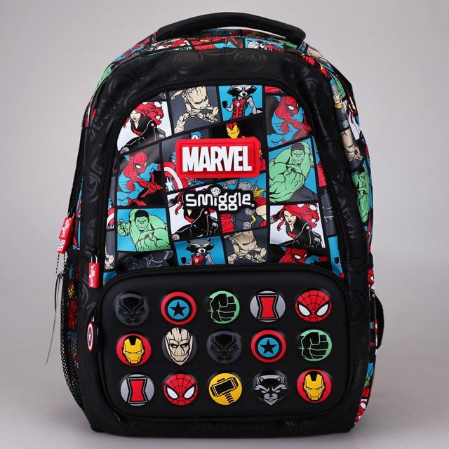 Teenager Backpack Primary School Student Backpack Large Capacity Cartoon Shape Bag With Glitter Pen-SinKeeU