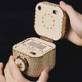 thumbnail image 4 of Puzle mecánico de madera 3D, caja del tesoro ROKR, modelo DIY, 4 of 8