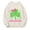 Beige, variant on Mercatoo Girls And Boys Round Neck Sweatshirts Spring And Autumn St. Day Middle And Large Children's Sweatshirts Retro Personality 2D Printing Children's Casual Sweatshirt