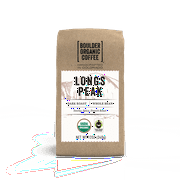 Boulder Organic Longs Peak Organic & Fair Trade Whole Bean Coffee, Dark Roast, 12 oz Bag, Caffeinated