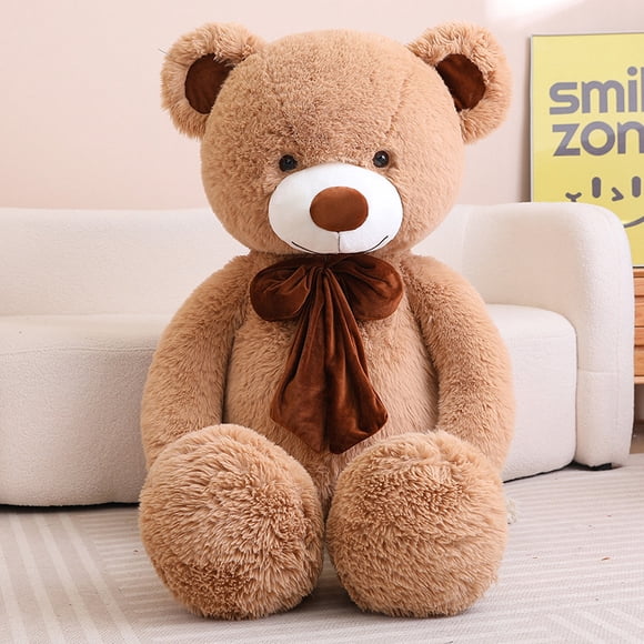 80/100cm Big Size Teddy Bear Plush Toy Giant Stuffed Animals Birthday Valentines Day Gift Soft Pillow Dolls Grilfriend Girls