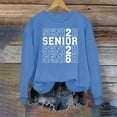 thumbnail image 3 of Oplxuo Senior 2026 Women's Loose Crewneck Sweatshirt, Letter Printed Long Sleeve Pullover Cute Graphic Casual Tee Shirts, 3 of 5
