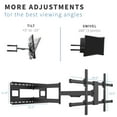thumbnail image 5 of VIVO TV Wall Mount for 37" to 80" Plasma Screen | Fully Articulating VESA Mount, 5 of 8