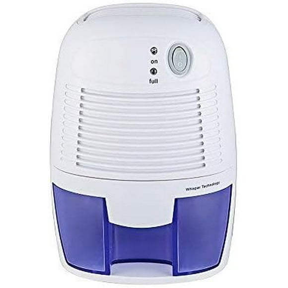 Mini Air Dehumidifier 500ml Compact and Portable for Damp, Mould, Moisture in Home, Kitchen, Bedroom, Caravan, Office, Garage, Bathroom, Basement