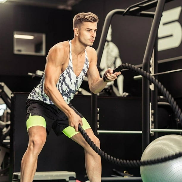 Men Muscle Training Tanks Printed Sport Sleeveless Undershirt Top