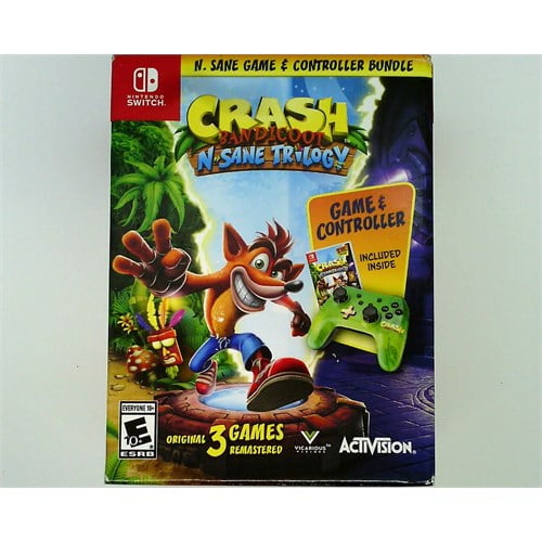Crash Bandicoot N. Sane Trilogy & Controller Bundle Nintendo Switch