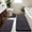 Black, variant on Konghyp 3-Piece Memory Foam Bathroom Rug Set, Soft Non-Slide Bath Mat, Water Absorbent Bathroom Accessories, Ideal for Bathroom, Laundry Room, Modern Home Decor