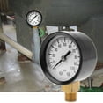 thumbnail image 3 of 0-100 PSI 1/4" Well Pump Pool Spa Filter Water Pressure Gauge Low Lead Side Moun, 3 of 10
