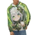 thumbnail image 2 of Genshin Impact Mens Active Sweatshirts Cozy Hoodie 3d Graphic Sweater Casual Winter Clothes Tops Coat X-Large, 2 of 7