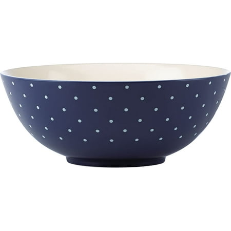 

Kate Spade New York Larabee Dot Navy Collection Stoneware Serving Bowl