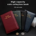 thumbnail image 2 of ZheElen 60 Pockets 10 Pages Coins Album Scrapbook Note Organizer Heat-resisting Cold-proof Collection Book Outdoor Home Decor Black, 2 of 6