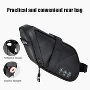 Bike Saddle Bag, Bike Bag Under Seat, Bike Seat Storage Bag, Cycling Wedge Pack, for Mountain Road Bikes