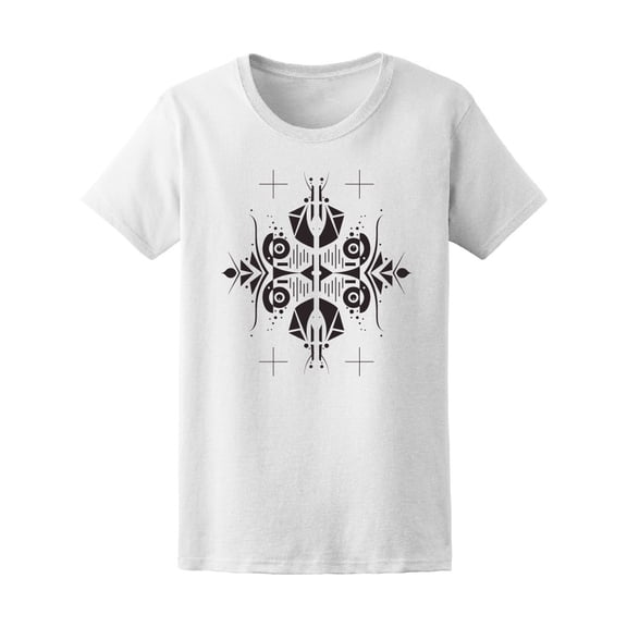 Abstract Black And White Element Tee Women's -Image by Shutterstock