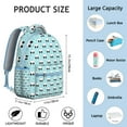 thumbnail image 6 of Panda Print Backpack - Waterproof School Bag for Teens & Adults, Durable College Laptop Backpack with Padded Straps & Spacious Compartments, 6 of 6