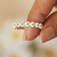 thumbnail image 4 of Betterlifefg-sweet Lindo anillo de flor de margarita para mujeres y niñas, 4 of 4
