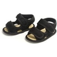 thumbnail image 6 of Isbasic Infant Baby Boys Girls Summer Beach Sandals Breathable Athletic Anti-slip Soft Sole Newborn First Walker Crib Shoes, 6 of 6