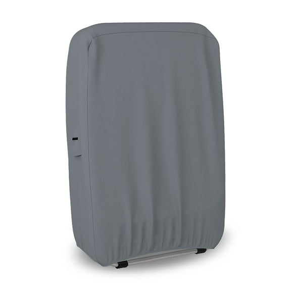 COVERS&ALL Outdoor Zero Gravity Chair Covers, Made of 18 Oz, 100% UV & Weather-Resistant Cover Max PVC Coated Fabric with Elastic for Snug Fit (36" W x 42" H x 9" D Inches, Gray)