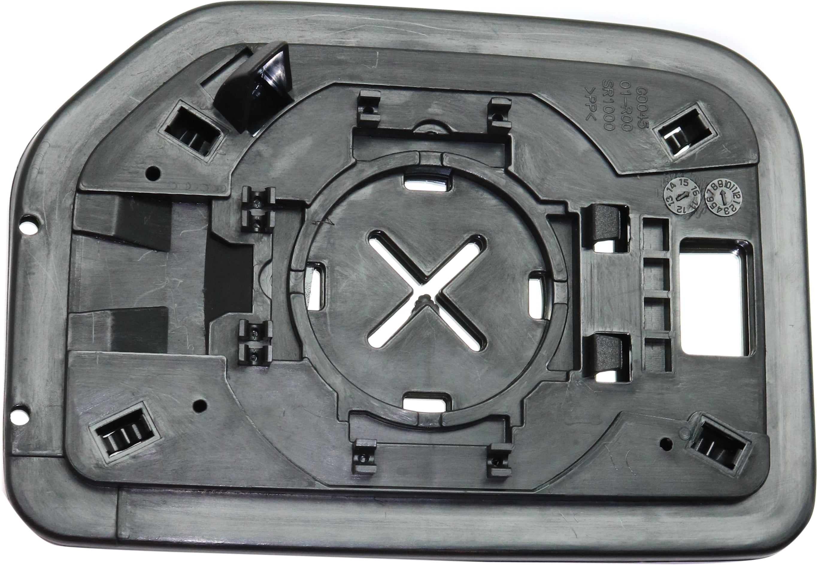 Mirror Glass Compatible With 2007-2014 Toyota Fj Cruiser Right Passenger Side Kool-Vue