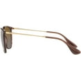 thumbnail image 2 of Ray-Ban Erika RB4171 Sunglasses - (6593T5) Transparent Dark Brown/Brown Gradient Polarized - 54mm, 2 of 7