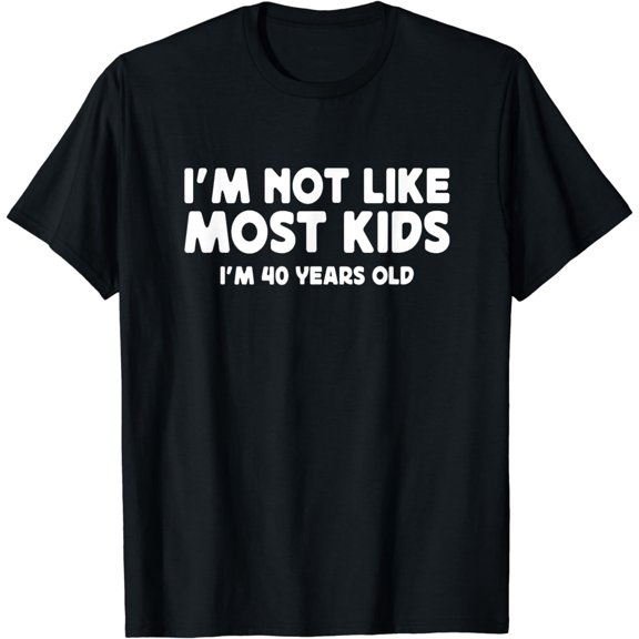 Funny 40th Birthday Gifts Men Women, Im 40 Years Old Bday T-Shirt