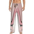 thumbnail image 2 of Kdxio High Heel Shoes Butterfly Print Men's Sleep Pajama Pant Lounge Pants with Pockets, 2 of 8